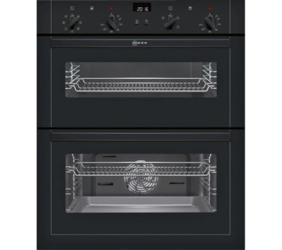 NEFF  U17M42S5GB Electric Built-under Double Oven - Black